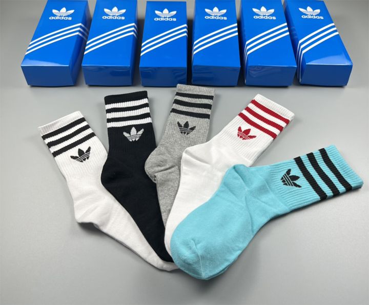 5足組 adidas 靴下