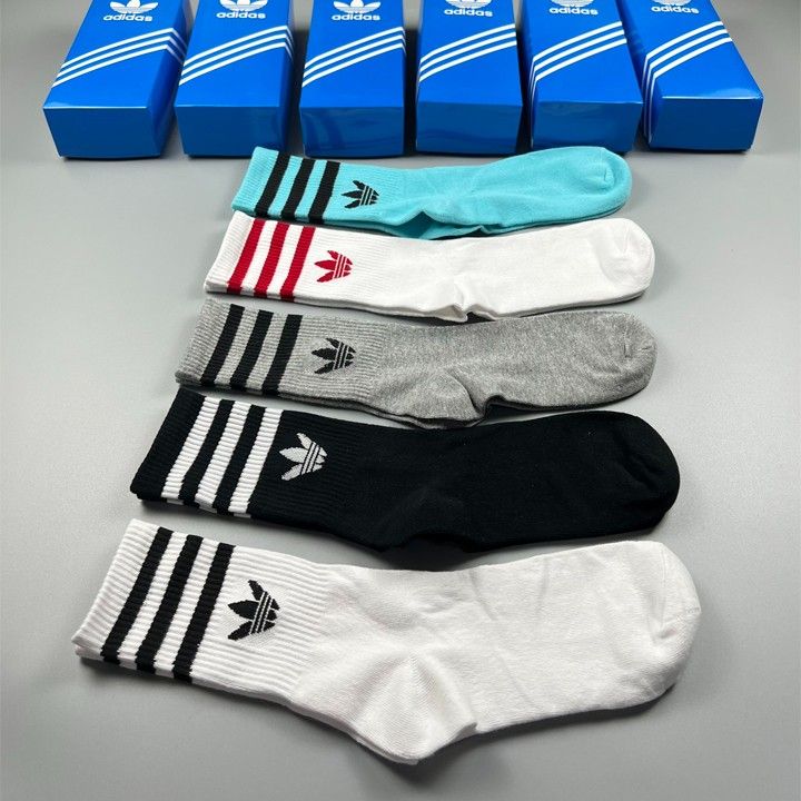 5足組 adidas 靴下