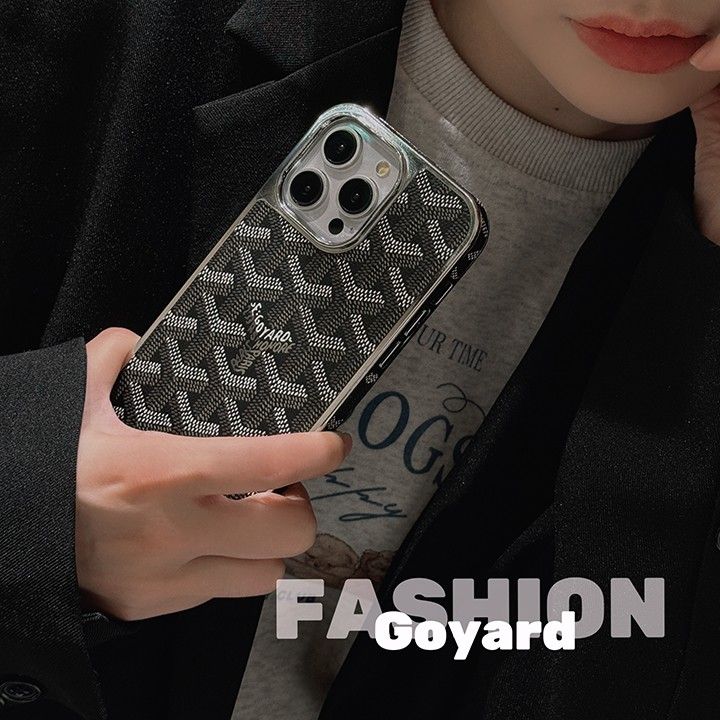 アイフォン 15pro カバー 男女兼用 ゴヤール goyard