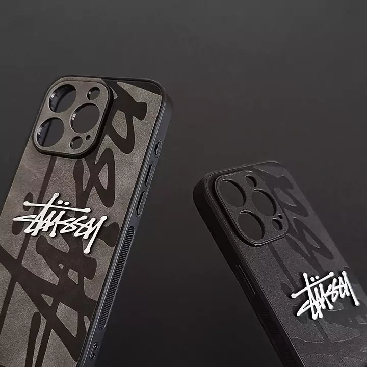 かわいい iphone13/12/11 ブランド ケース ステューシー おしゃれ