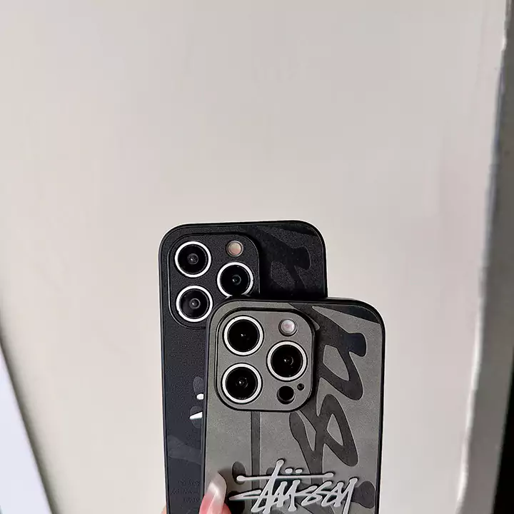 かわいい iphone13/12/11 ブランド ケース ステューシー おしゃれ